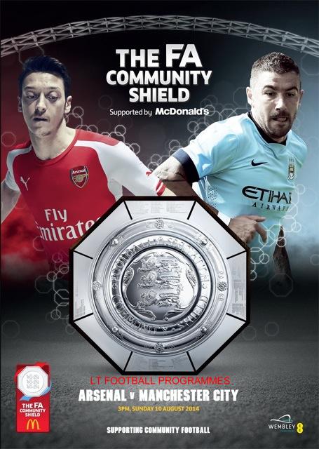 2014 COMMUNITY SHIELD - ARSENAL v MAN CITY
